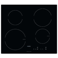 AEG HK604200IB 60cm Plug and Play Induction Hob in Black Glass